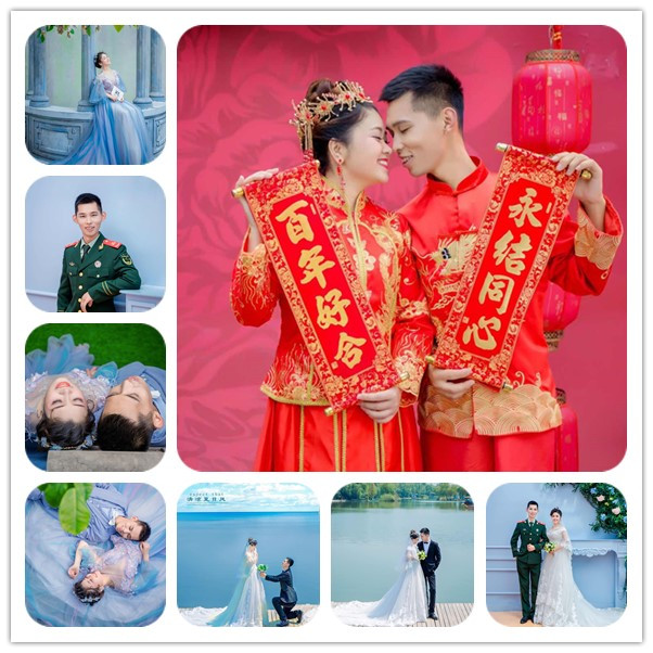 祝福易家人秦秋华新婚快乐百年好合