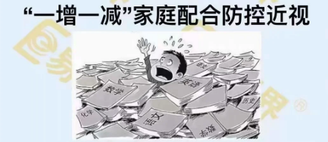 “一增一减”家庭配合防控近视