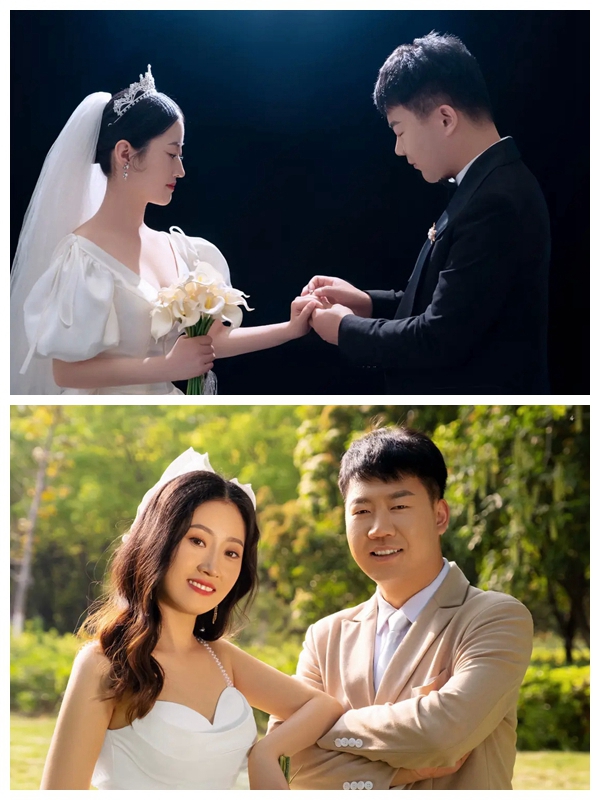 祝福易家人温国栋和张沙沙新婚快乐百年好合
