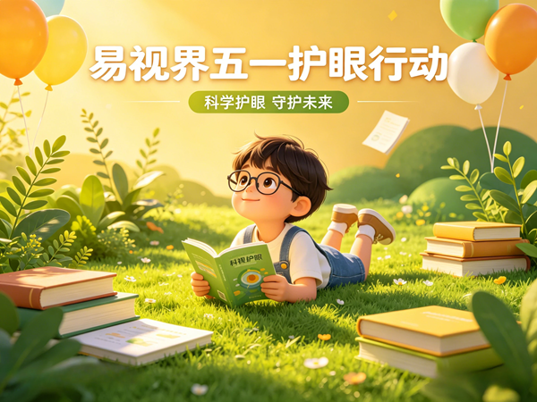 易视界五一护眼指南 别让电子屏幕，偷走孩子的“清晰视界”