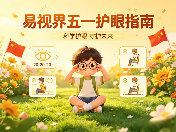 易视界五一防“视”力危机：给青少年眼睛放个真假期