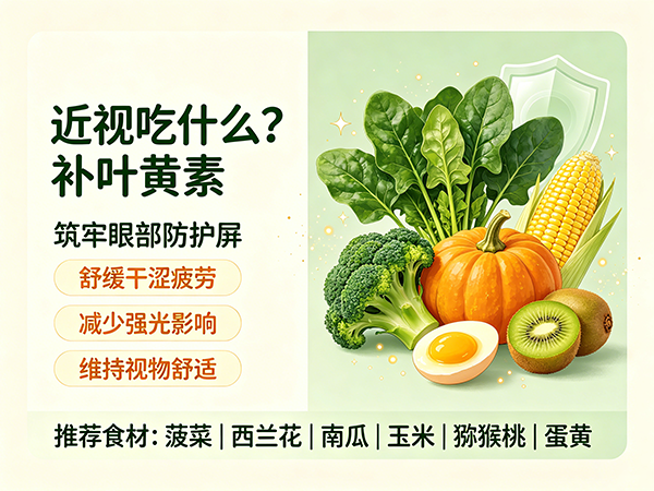 哪些食物对预防孩子近视有好处 易视界视光中心