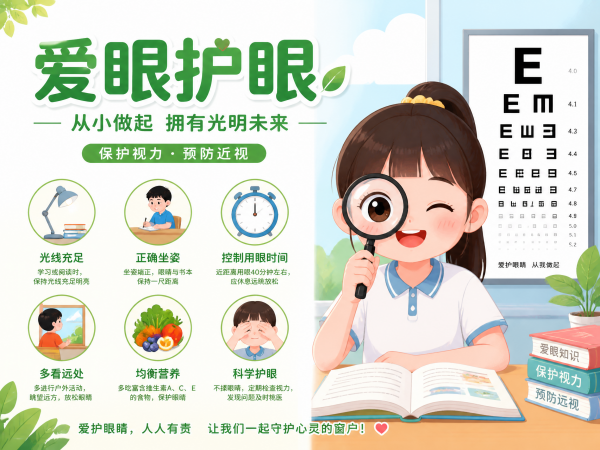 近视眼儿童吃什么对眼睛好 易视界视光中心