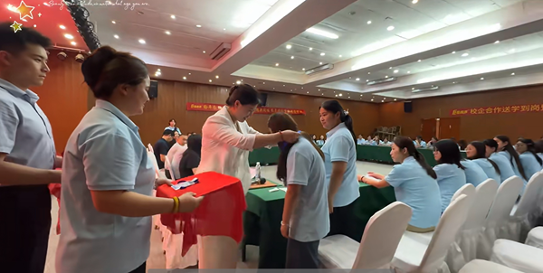易视界校企合作送学到岗暨入职欢迎仪式圆满收官，专业人才强势赋能终端门店！