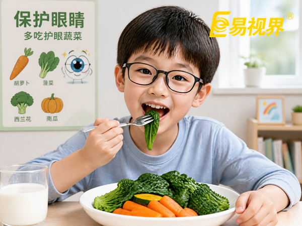 儿童近视吃什么补眼 易视界视光中心