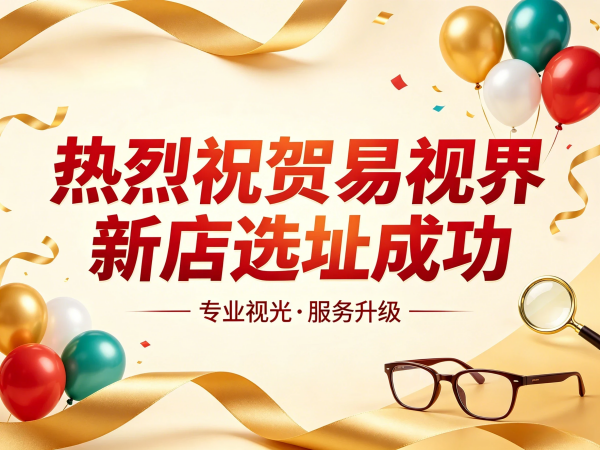 热烈祝贺广西易视界又一家新店选址成功